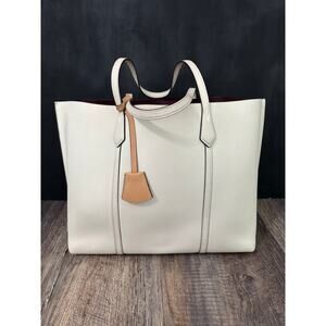 Tory Burch Perry Leather Shopper Tote